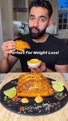 High Protein Crispy Cheesy Chicken Tacos🌮🍗