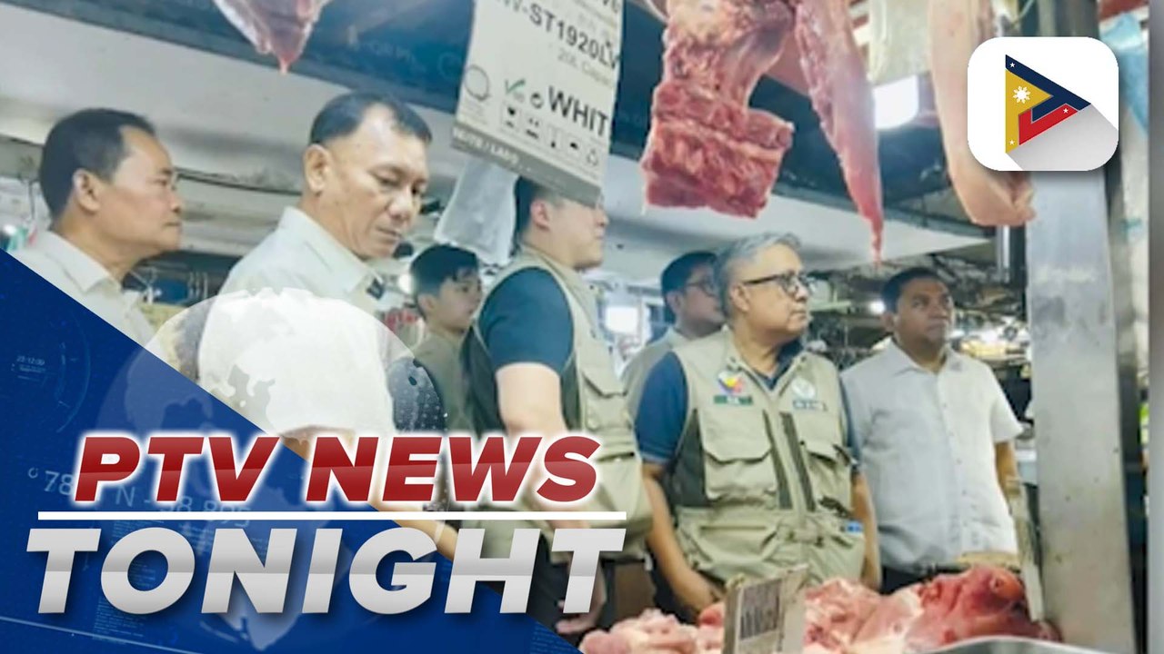 DTI, DA conducted price monitoring in Kamuning Market