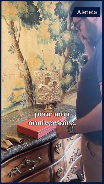 Il a fabriqué un reliquaire pour accueillir une relique de Carlo Acutis