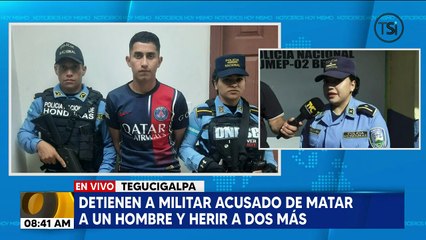 Militar detenido por matar a puñaladas a una persona y dejar a dos heridos