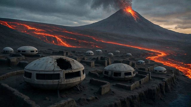 Une Ville Moderne Découverte Sous Les Cendres Volcaniques Après Des Décennies !