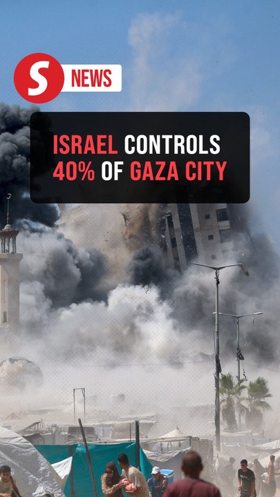 Israeli military says it now controls 40% of Ga...