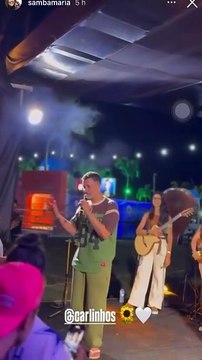 Rancho do Maia: Cantora baiana coloca Carlinhos e convidados para cair no pagodão