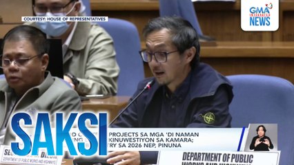 Sec. Dizon, pina-hold ang bayad sa mga nadiskubre umanong ghost flood control project | Saksi