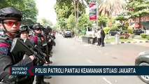 Penampakan Polisi Patroli Pantau Keamanan Situasi Jakarta