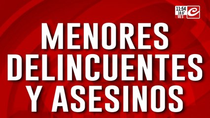 Menores delincuentes y asesinos: los "soldaditos" que tiene en vilo a todo Rosario