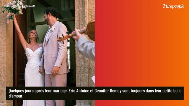 Eric Antoine et Gennifer Demey : Quelques jours après le mariage, un déménagement pour le couple !