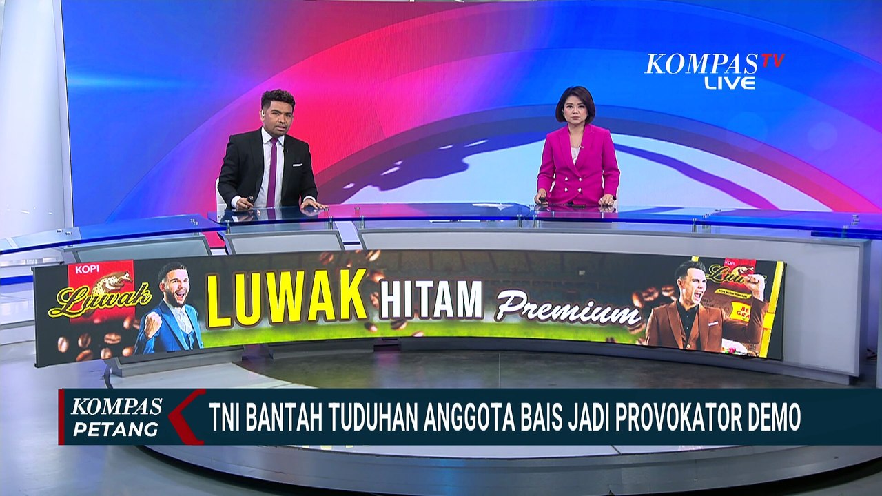 Pernyataan TNI yang Bantah Tuduhan Anggota Bais Jadi Provokator Demo