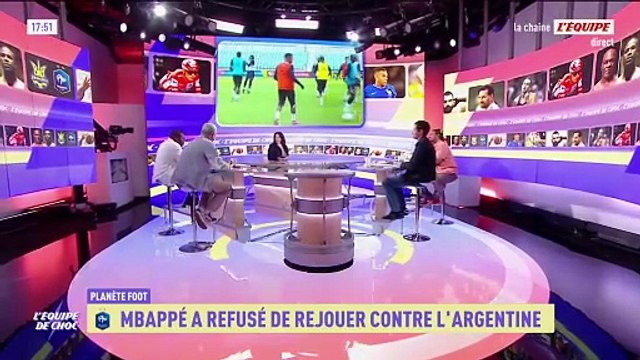 Mbappé a dissuadé la FFF d'organiser une revanche contre l'Argentine - Foot - Bleus