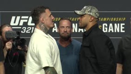 UFC 321 - Le premier face-off entre Gane et Aspinall