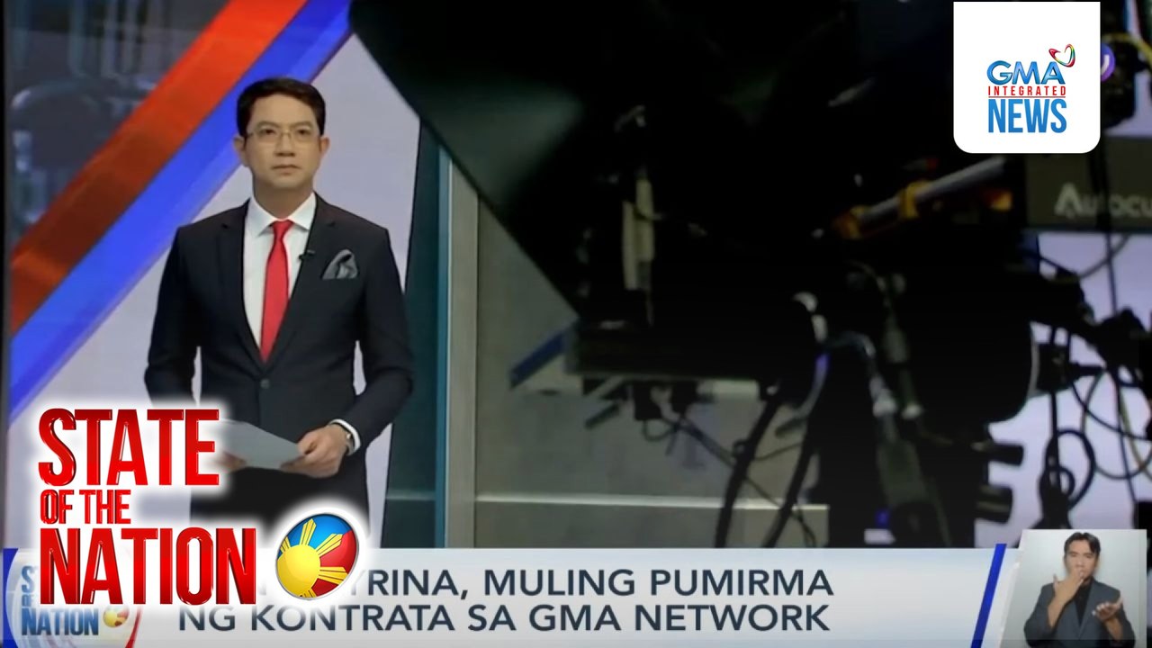 Ivan Mayrina, muling pumirma ng kontrata sa GMA Network | SONA