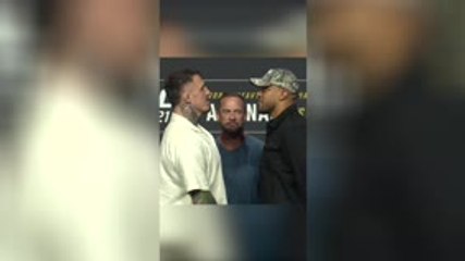 Le premier face-off entre Gane et Aspinall