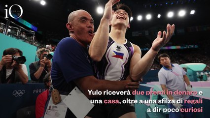 Scorta a vita di ramen e colonscopie gratis: gli assurdi premi a Carlos Yulo, bicampione olimpico filippino