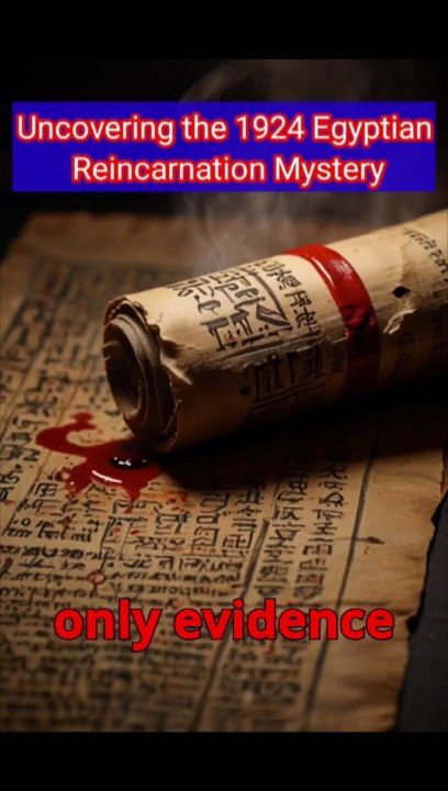 Uncovering the 1924 Egyptian Reincarnation Mystery_ Boy Speaks Ancient Tongue! #shorts #shortsfeed