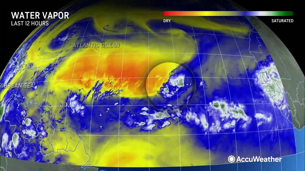 Tropical rainstorm may develop into Gabrielle