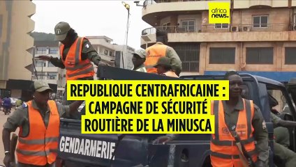 République centrafricaine : campagne de sécurité routière de la MINUSCA