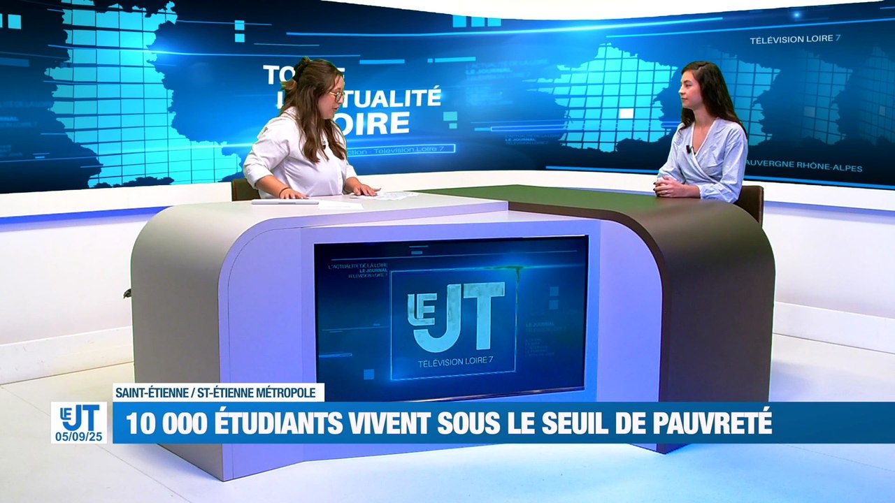 Les employés d'Auchan en grève à cause de la restructuration du magasin / L'association un cabas pour un étudiant vient en aide aux étudiants précaires / Neuf clubs sportifs stéphanois s'associent pour créer un collectif / Trois même d'une famille de géné