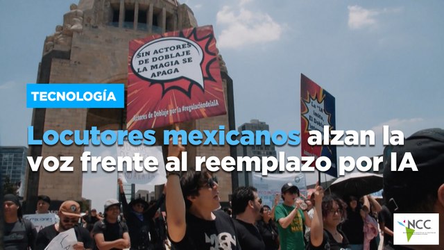 Locutores mexicanos alzan la voz frente al reemplazo por IA