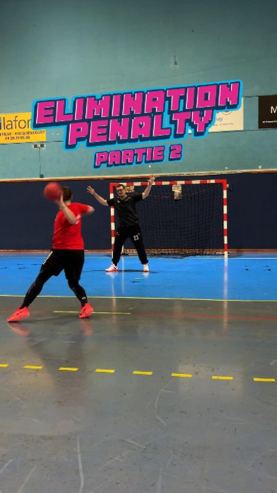 Élimination Penalty ! Part 2 🤾🏻‍♂️💥 #Handball #Hand #Challenge