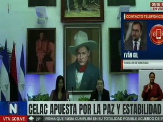 Canciller Gil: Lo que hemos visto en los días anteriores es un síntoma de desesperación