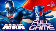 PepsiMan FULL GAME Walkthrough Longplay (PS1)