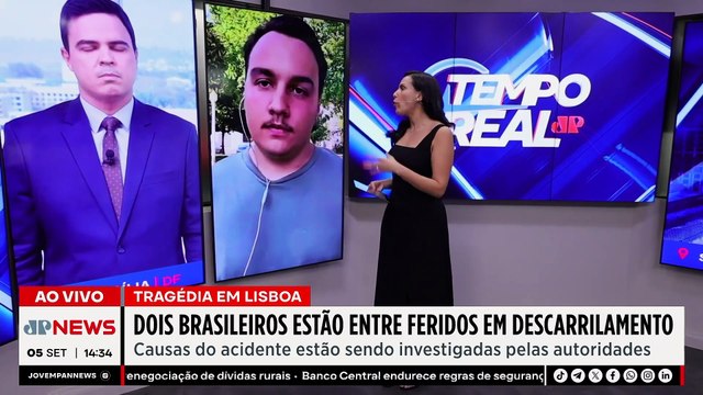 Dois brasileiros estão entre os feridos em acidente com bondinho em Lisboa | TEMPO REAL