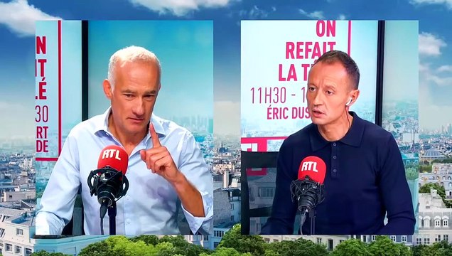 Je ne veux pas voir les responsables politiques avant Gilles Bouleau sur RTL