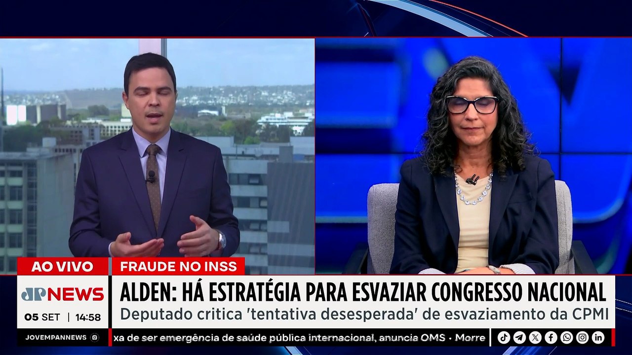 Capitão Alden acusa de esvaziamento da CPMI do INSS por reuniões remotas | TEMPO REAL