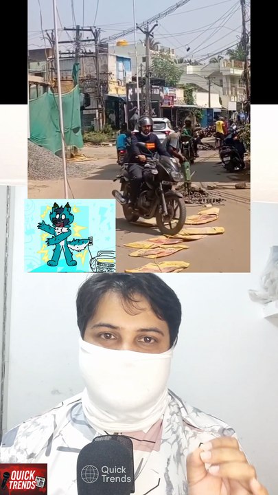 Juice wala chura raha tha Mandir se Mala