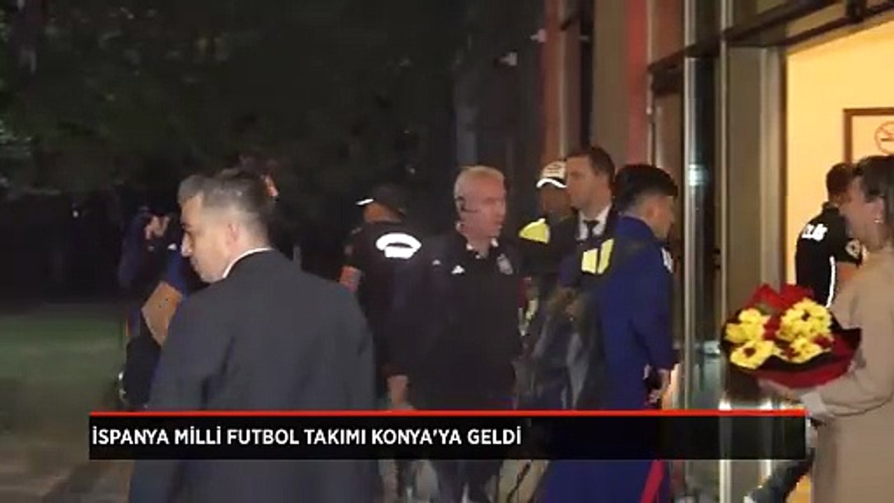 İspanya Milli Futbol Takımı, Konya'ya geldi