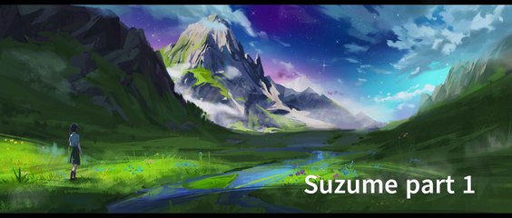 Suzume Anime Movie part 1 | Beautiful Anime Opening Reel