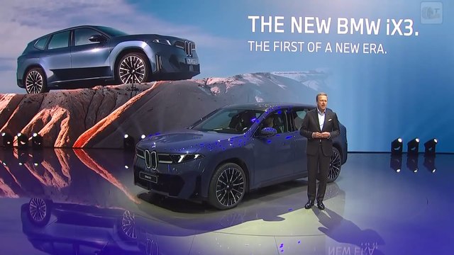 IAA 2025: BMW iX3 enthüllt – Weltpremiere der Neuen Klasse auf der BMW Group Pressekonferenz