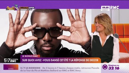 Le bonus RMC : Sur quoi avez-vous dansé cet été ? La réponse de Deezer - 09/09