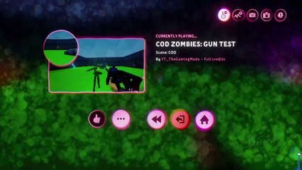COD Zombies Gun Test Custom Zombies Map - Round 50 - Made In Dreams PS5 (3x Speed)