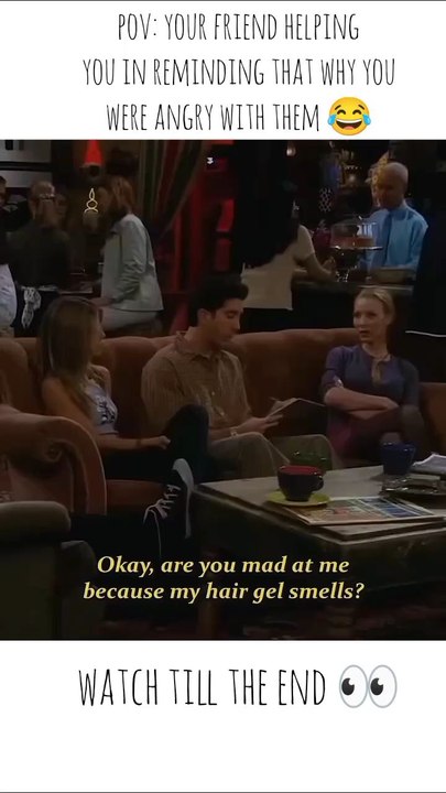 Ross is such a baby 😂 Ross friends funny clip