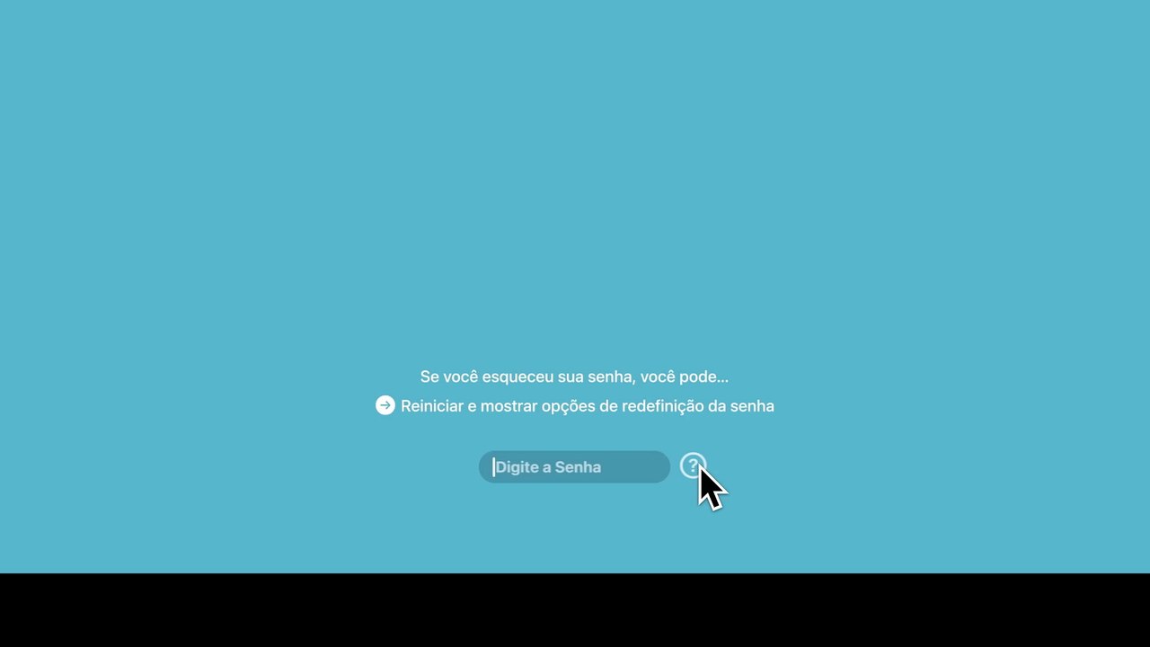 Como redefinir a senha de início de sessão do Mac