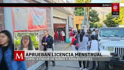 El Congreso capitalino aprueba la licencia menstrual para adolescentes