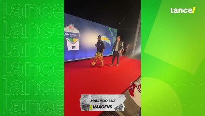 Odell Beckham Jr. chega à Arena para o jogão da NFL Brasil