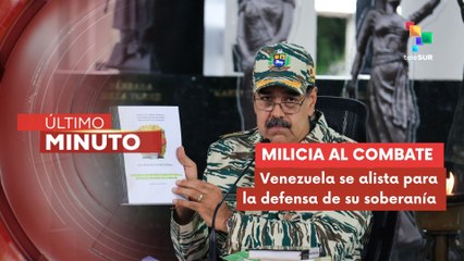 Pdte. Maduro presentó la Doctrina Militar Bolivariana ante los milicianos y autoridades