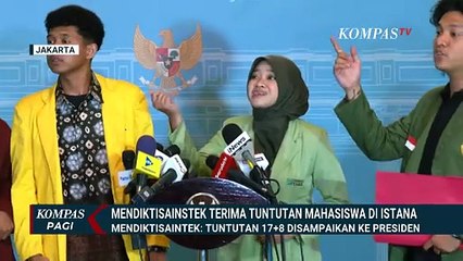 Usai Dialog, Mendiktisaintek: Aspirasi Mahasiswa dan Tuntutan Rakyat akan Disampaikan ke Prabowo