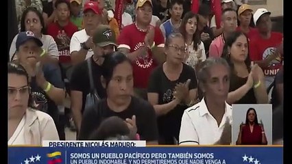 Nicolás Maduro dice que si Venezuela fuera agredida pasaría a una etapa de lucha armada