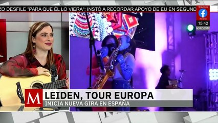 La cantante y activista Leiden anuncia su gira por Europa