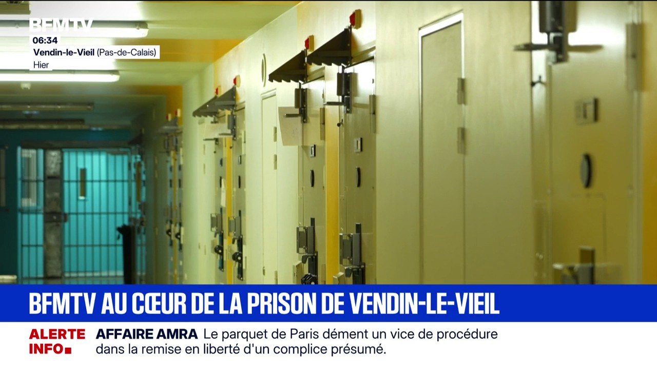 "J'accepte ma peine, mais j'ai été coupé de ma famille": BFMTV au cœur de la prison de Vendin-le-Vieil, où 37 détenus sont en grève de la faim pour réclamer de meilleures conditions de détention