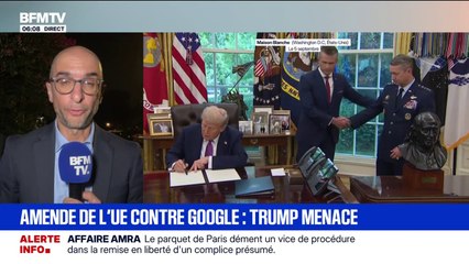 Amende contre Google: Donald Trump menace l'UE de représailles