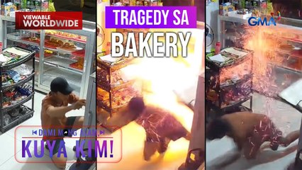 Panadero, muntik matusta ang mukha dahil sa sumabog na oven! | Dami Mong Alam, Kuya Kim!
