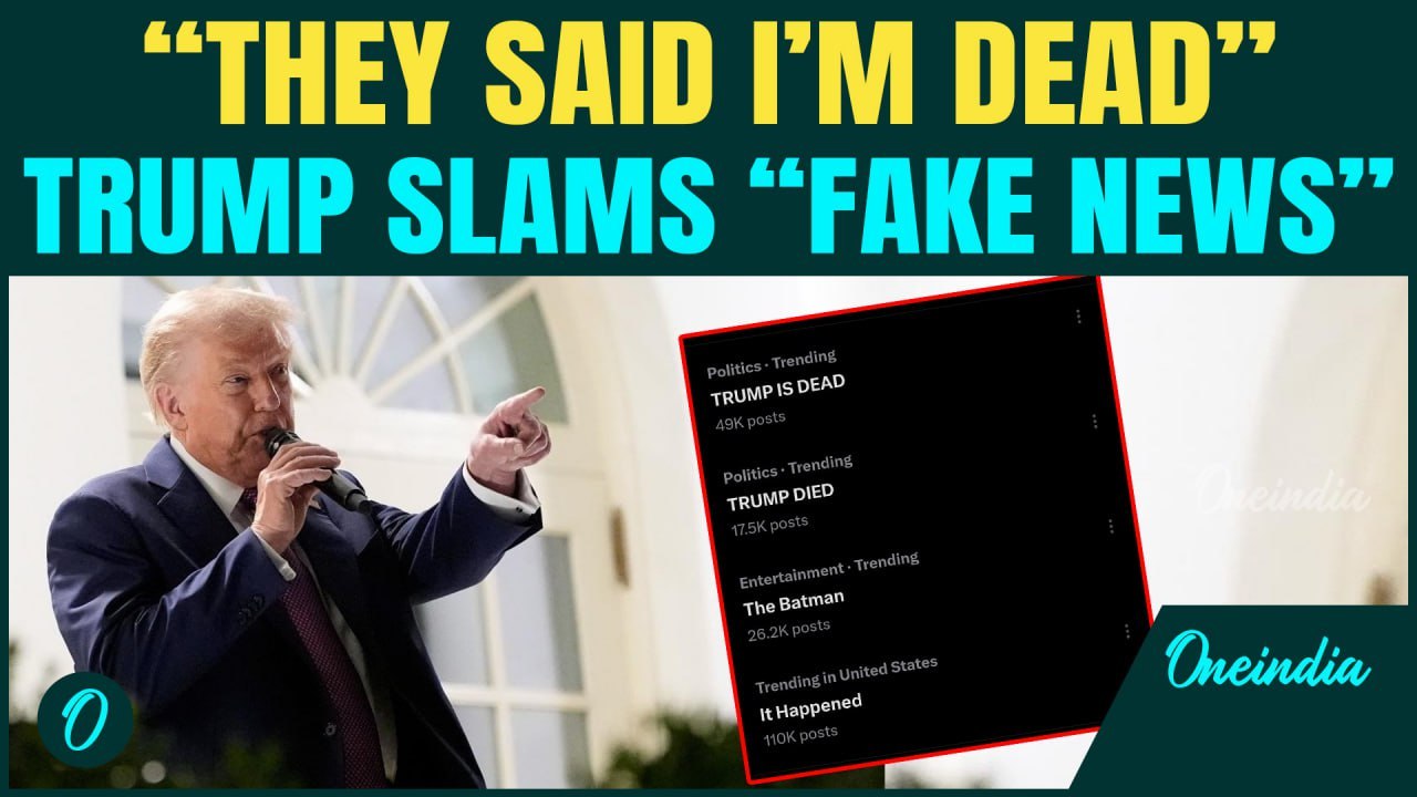 Trump HUMILIATES Fake News Over ‘Death Rumor’ | Rose Garden Dinner Turns Into Media Smackdown