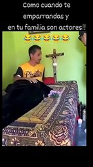 Cuando tienes una familia de actores 😂 #parati #humor #mexico #familia