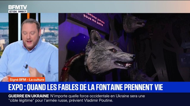 Les célèbres fables de La Fontaine prennent vie dans une exposition immersive