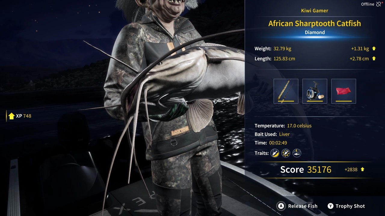 Dimond African Sharptooth Catfish Spot COTW The Angler Izilo Zasendulo Reserve