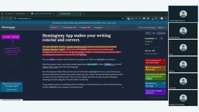 AI Tools Every Content Writer Should Use in 2025 | Boost Productivity & Creativity | Content Writing Course Batch - 3